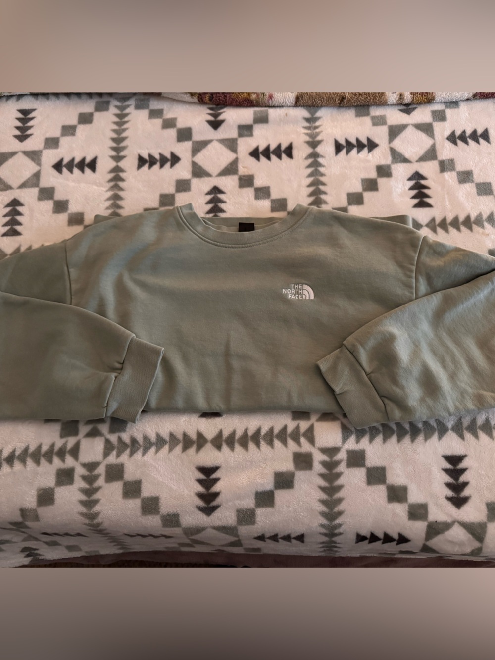 The North Face Women's Sage Green Crew Sweatshirt